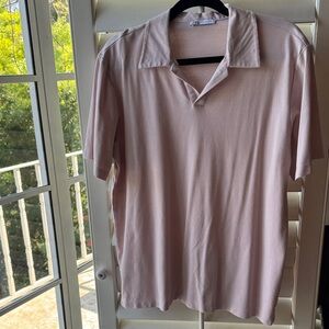 Zara Light Pink Polo Shirt